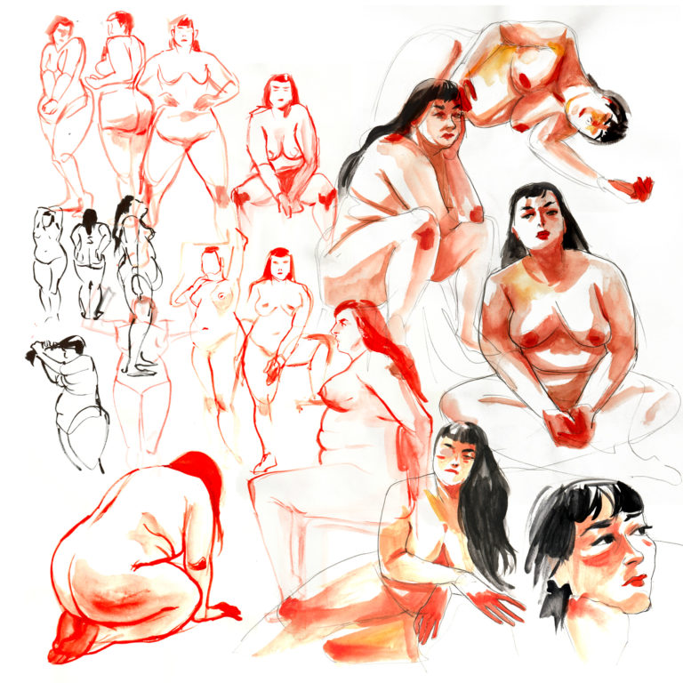 Lifedrawing 2020 (ongoing)
