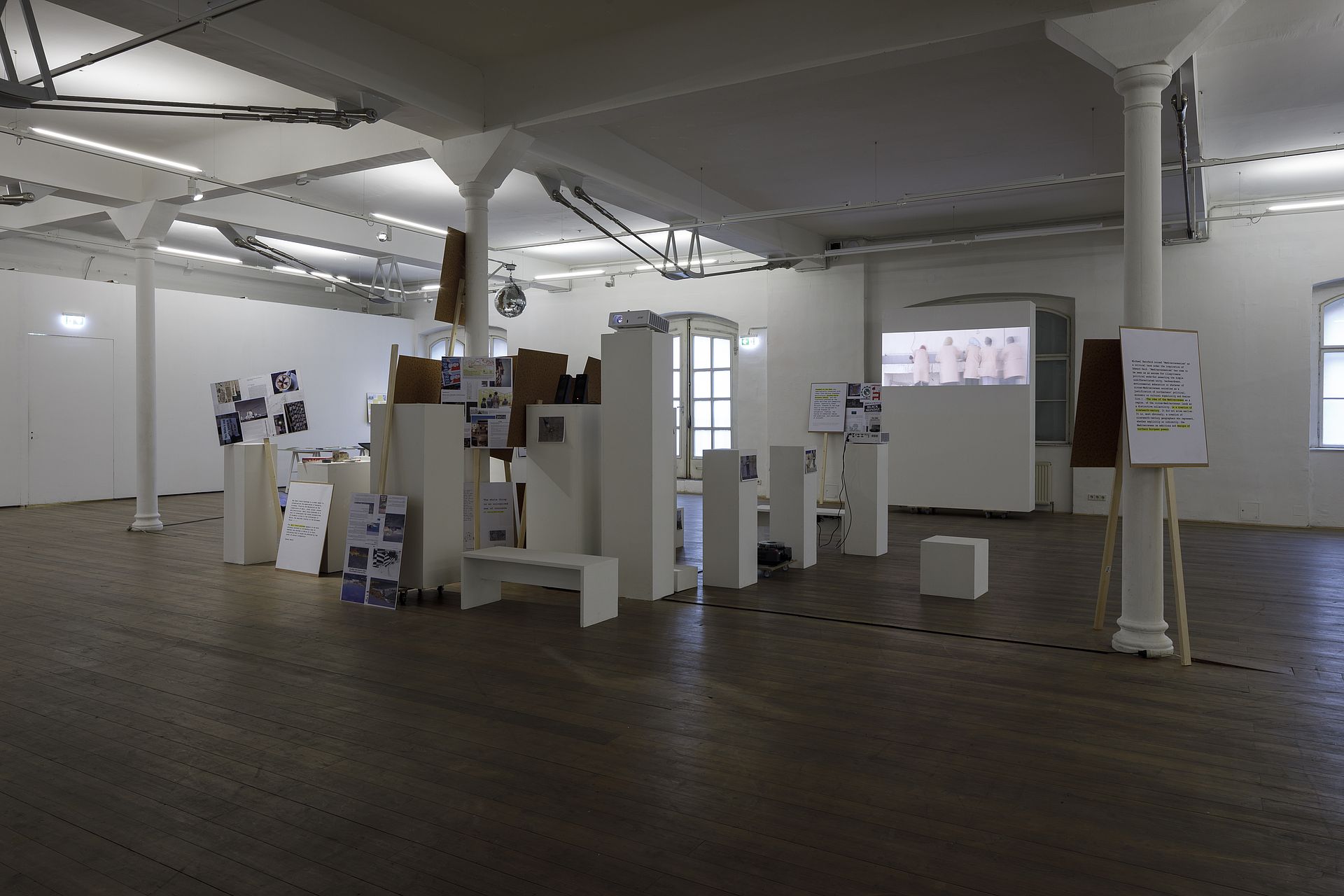 Installation view of 'Debatable Land(s), image credit Wolfgang Thaler